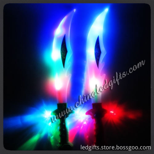 flahsing sword